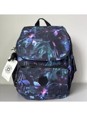 Kipling City Pack Small Backpack in Four Seasons NWT